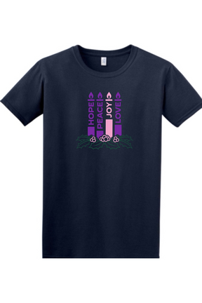 Advent Wreath Adult T-shirt