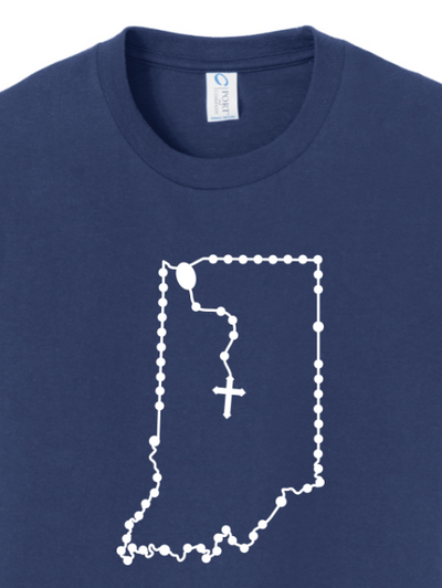 Indiana Catholic Rosary Youth T-shirt