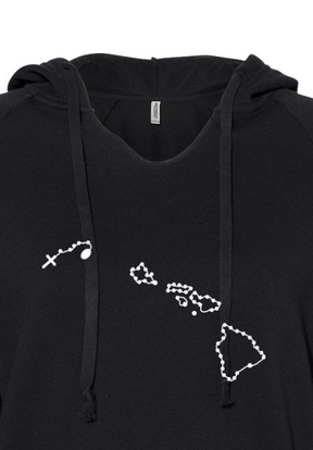 Hawaii Catholic Rosary Drop Hoodie