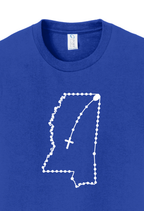 Mississippi Catholic Rosary Youth T-shirt