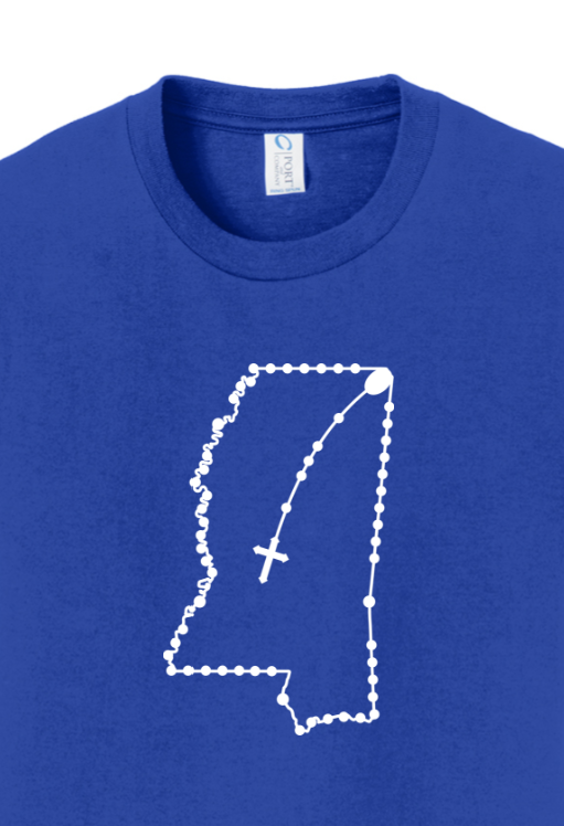 Mississippi Catholic Rosary Youth T-shirt