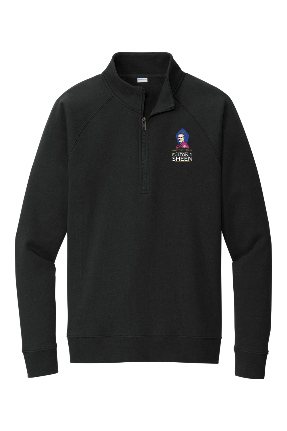 Beatification of Fulton Sheen Fleece Quarter Zip Pullover