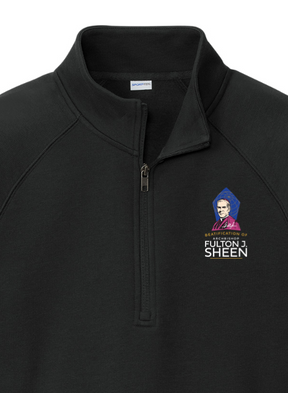 Beatification of Fulton Sheen Fleece Quarter Zip Pullover