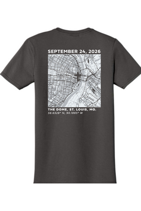 Official Beatification of Fulton Sheen - St. Louis Map Adult T-Shirt