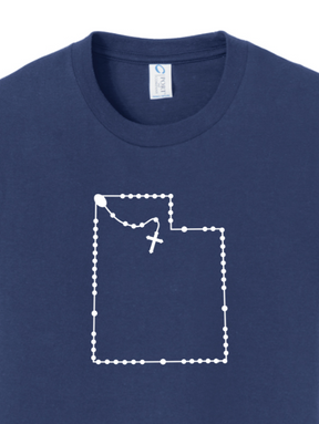 Utah Catholic Rosary Youth T-shirt