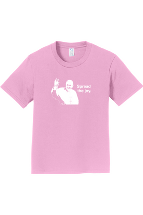 Spread the Joy - Pope Francis T-Shirt - youth