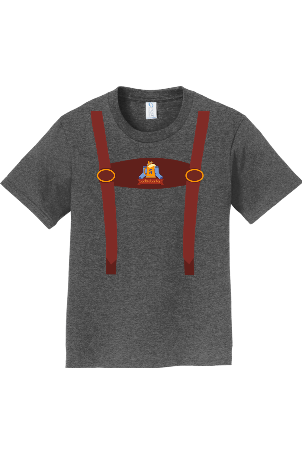 Socktoberfest Lederhosen Youth T-Shirt