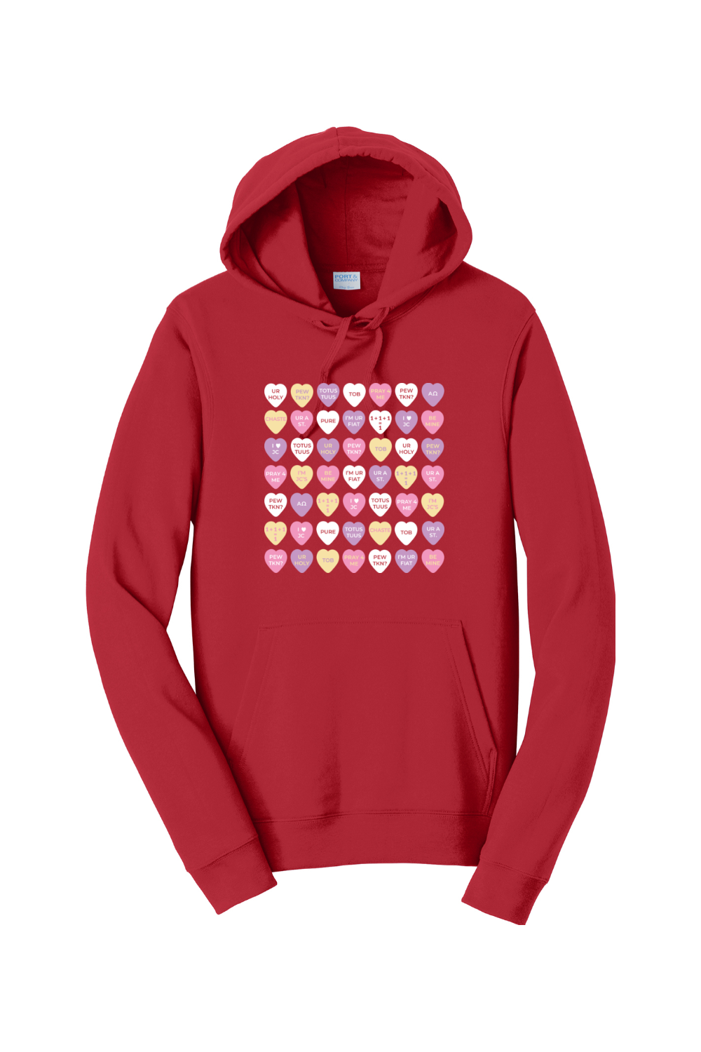 Candy Hearts - Hoodie Sweatshirt