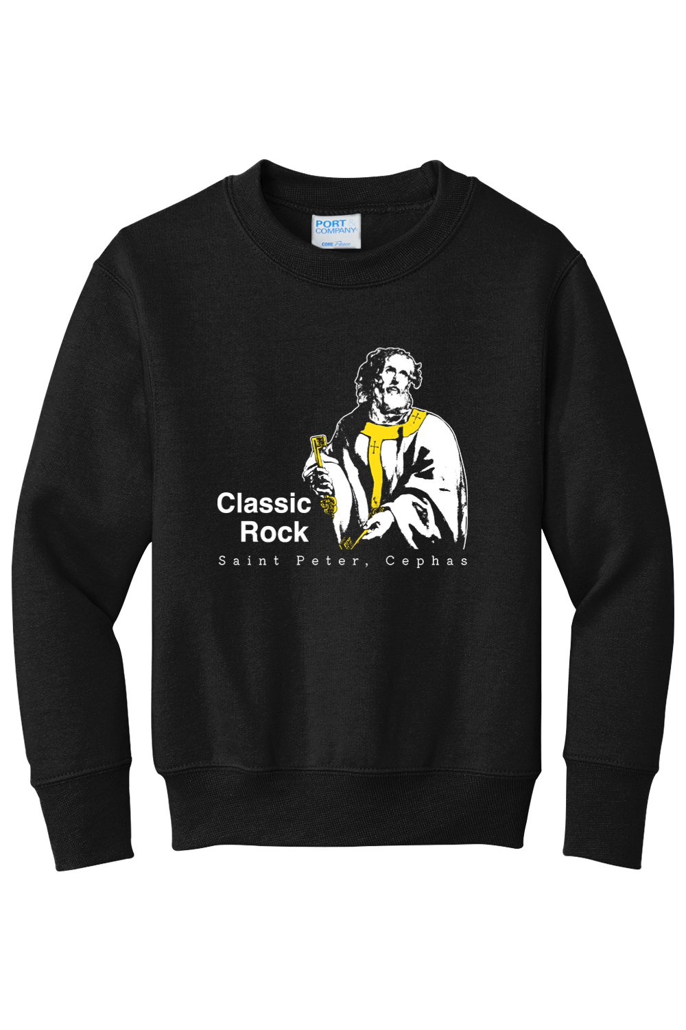 Classic Rock - St. Peter Cephas - Youth Crewneck Sweatshirt