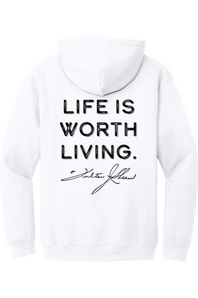 Life is Worth Living - Fulton Sheen Adult Hooded Sweatshirt
