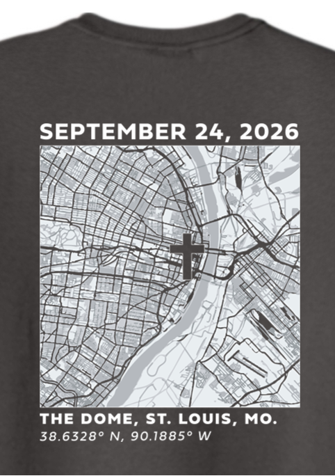 Beatification of Fulton Sheen Map Adult T-Shirt