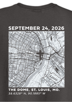 Beatification of Fulton Sheen Map Adult T-Shirt