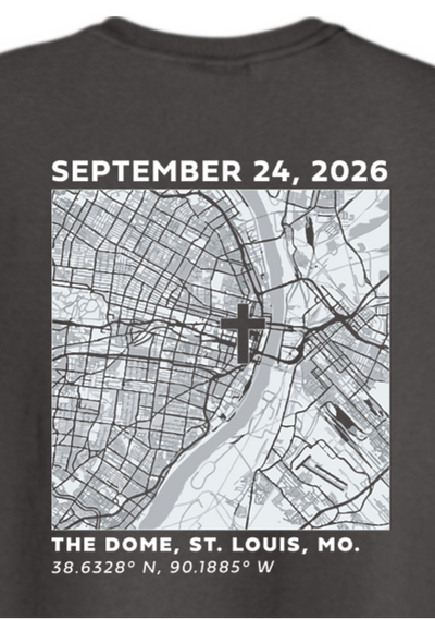 Beatification of Fulton Sheen Map Adult T-Shirt