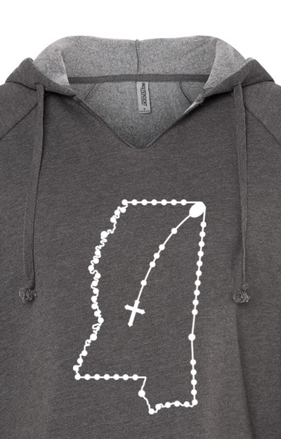 Mississippi Catholic Rosary Drop Hoodie
