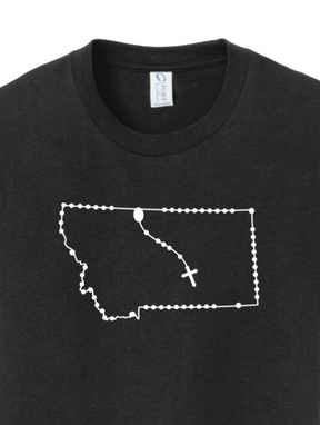 Montana Catholic Rosary Youth T-shirt