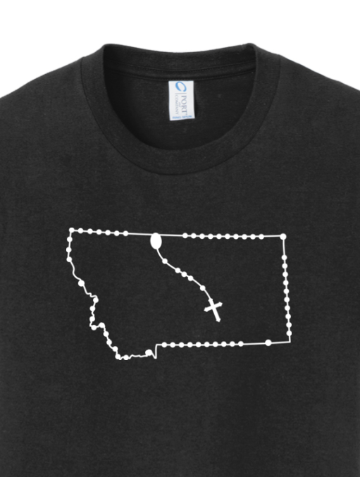 Montana Catholic Rosary Youth T-shirt