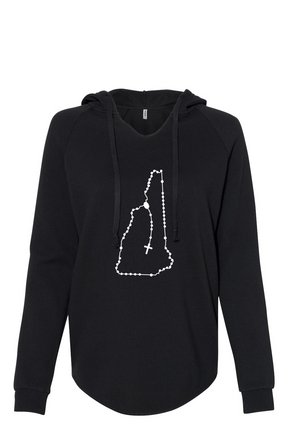 New Hampshire Catholic Rosary Drop Hoodie