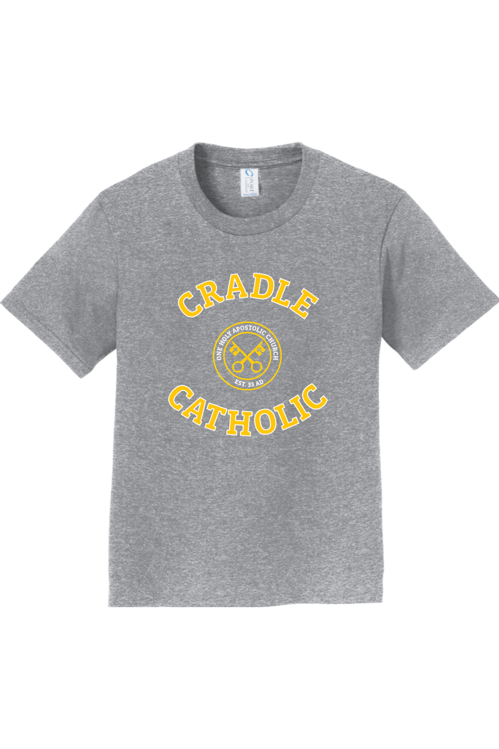 Cradle Catholic Block Youth T-Shirt