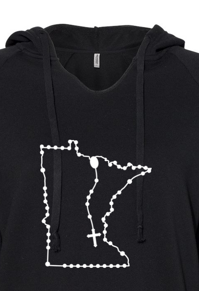 Minnesota Catholic Rosary Drop Hoodie