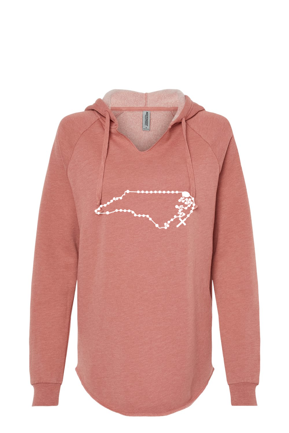 North Carolina Catholic Rosary Drop Hoodie