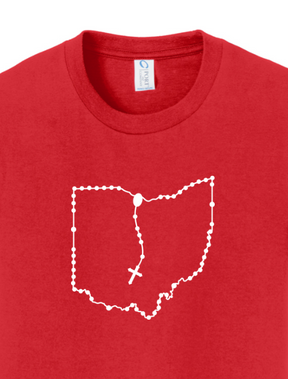 Ohio Catholic Rosary Youth T-shirt