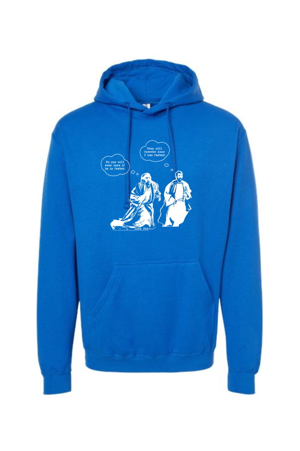 John Runs John 20:4 - Hoodie Sweatshirt