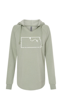 Kansas Catholic Rosary Drop Hoodie