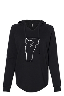 Vermont Catholic Rosary Drop Hoodie