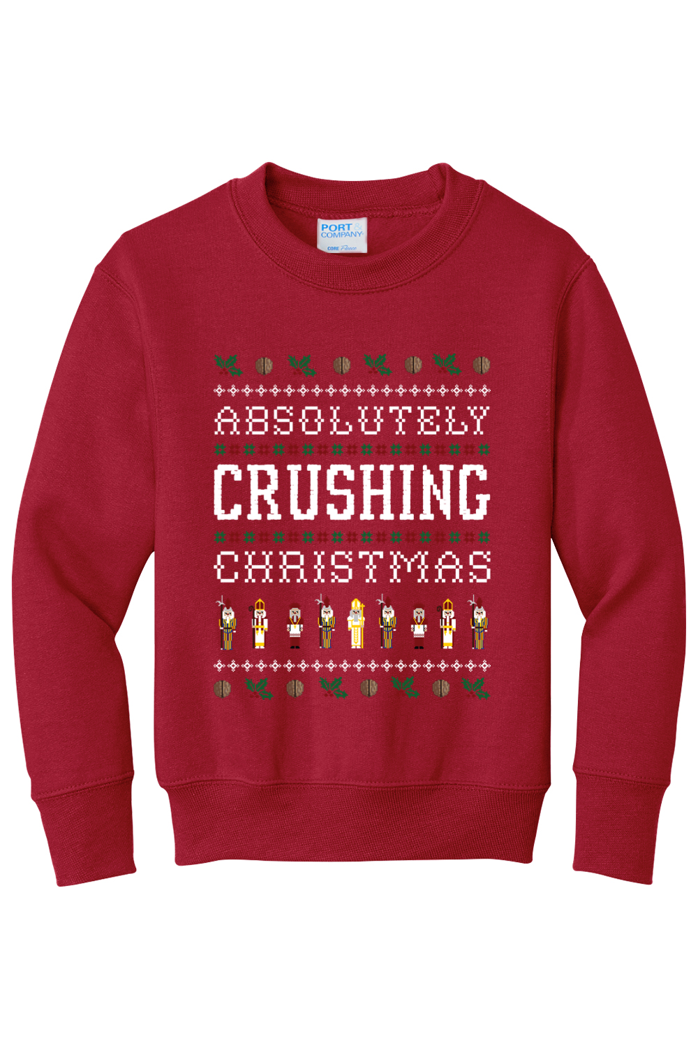 Absolutely Crushing Christmas - Youth Crewneck Sweatshirt