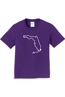 Florida Catholic Rosary Youth T-shirt
