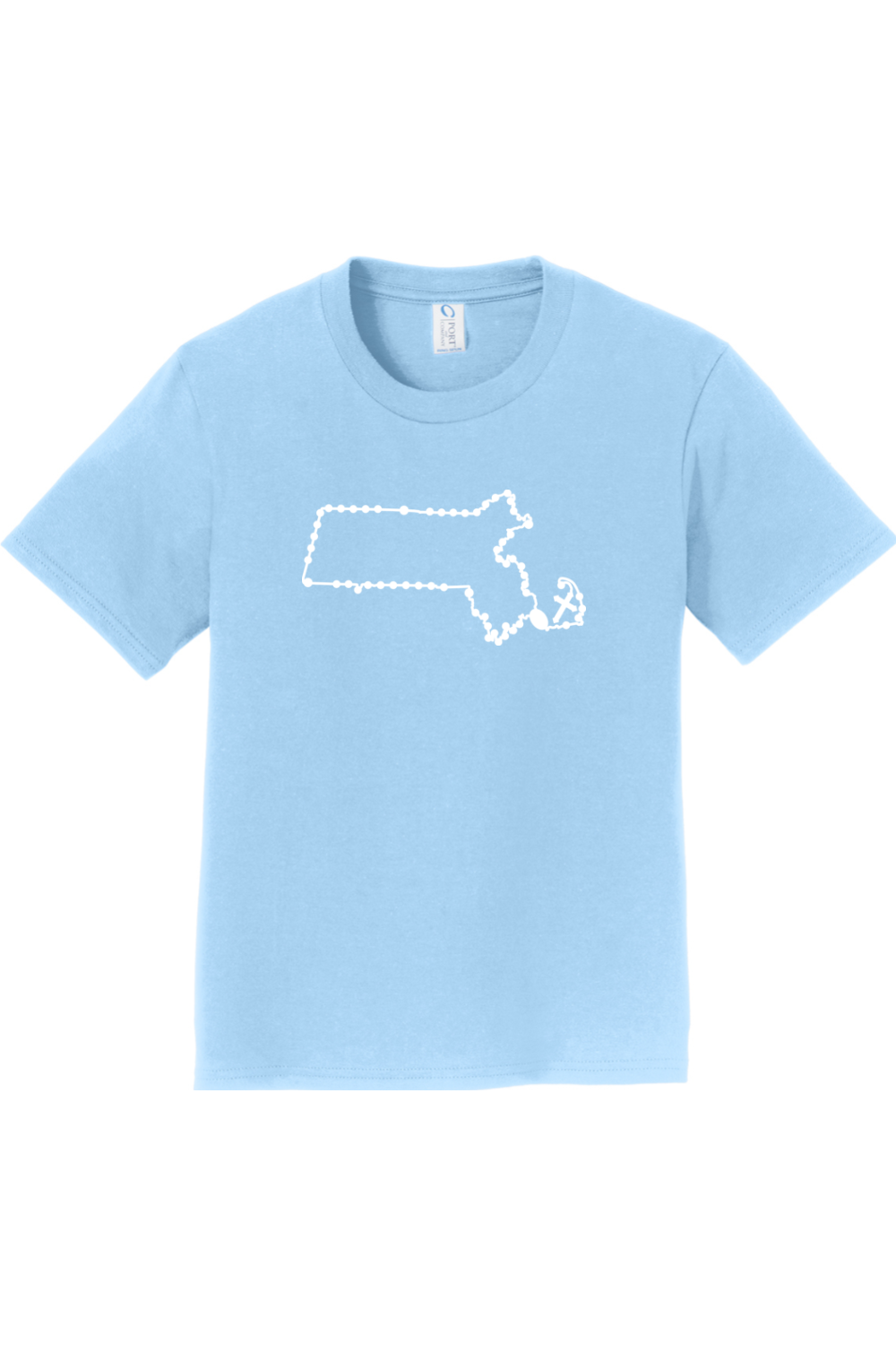 Massachusetts Catholic Rosary Youth T-shirt