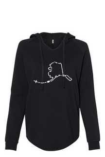 Alaska Catholic Rosary Drop Hoodie