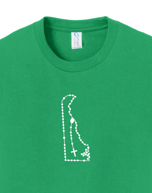 Delaware Catholic Rosary Youth T-shirt