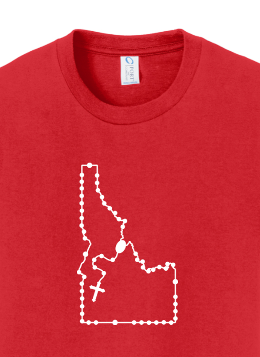 Idaho Catholic Rosary Youth T-shirt