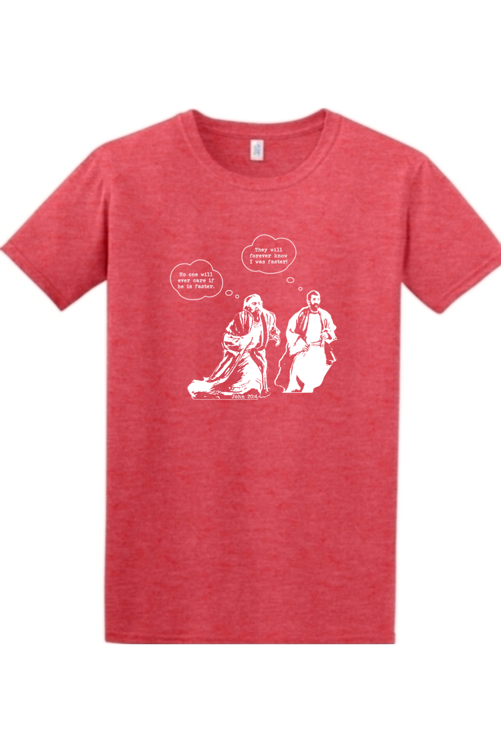 John Runs - John 20:4 T-Shirt
