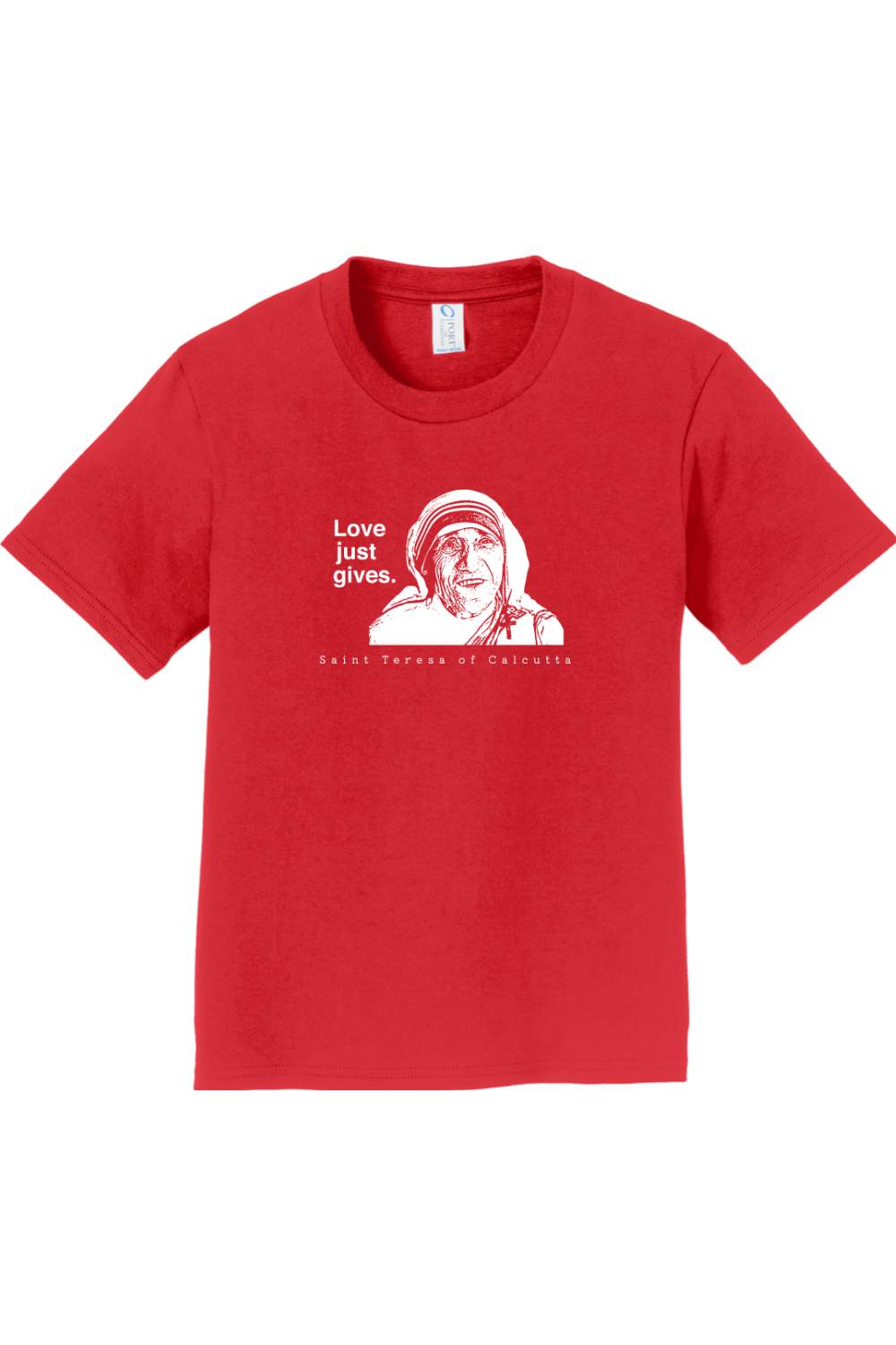 Love Just Gives - St. Teresa of Calcutta Youth T-Shirt