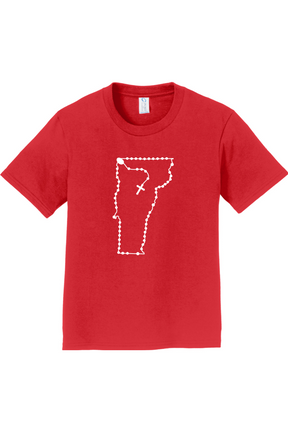Vermont Catholic Rosary Youth T-shirt