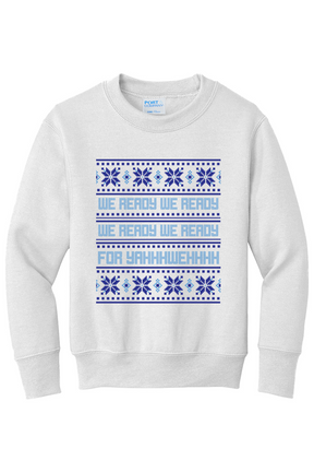 We Ready for Yahweh Youth Crewneck Sweatshirt