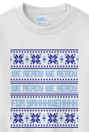 We Ready for Yahweh Youth Crewneck Sweatshirt