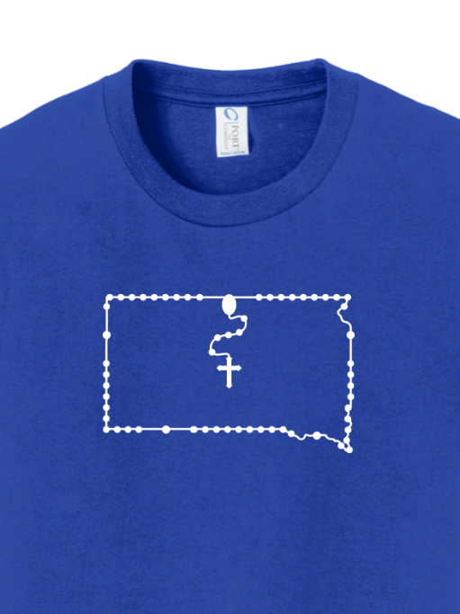 South Dakota Catholic Rosary Youth T-shirt