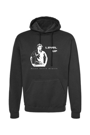Level Up- St. Carlo Acutis - Hoodie Sweatshirt