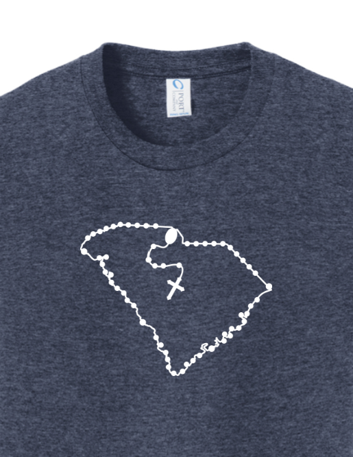 South Carolina Catholic Rosary Youth T-shirt