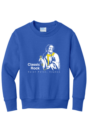 Classic Rock - St. Peter Cephas - Youth Crewneck Sweatshirt