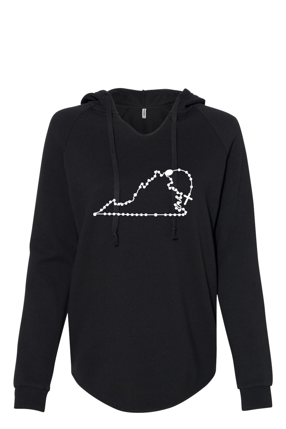 Virginia Catholic Rosary Drop Hoodie