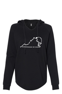 Virginia Catholic Rosary Drop Hoodie