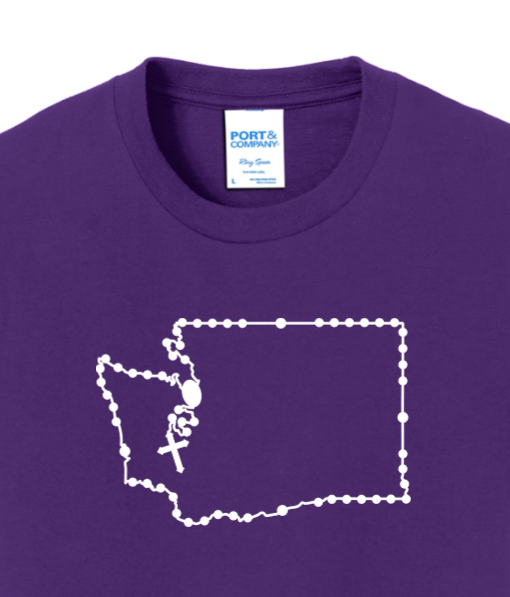 Washington Catholic Rosary Youth T-shirt