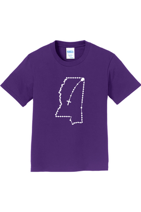Mississippi Catholic Rosary Youth T-shirt