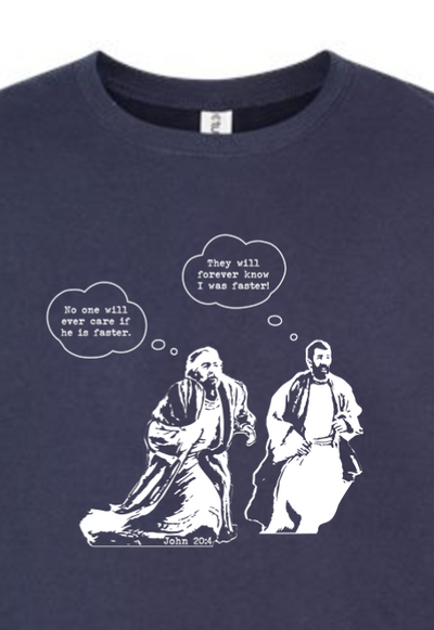 John Runs John 20:4 - Crewneck Sweatshirt