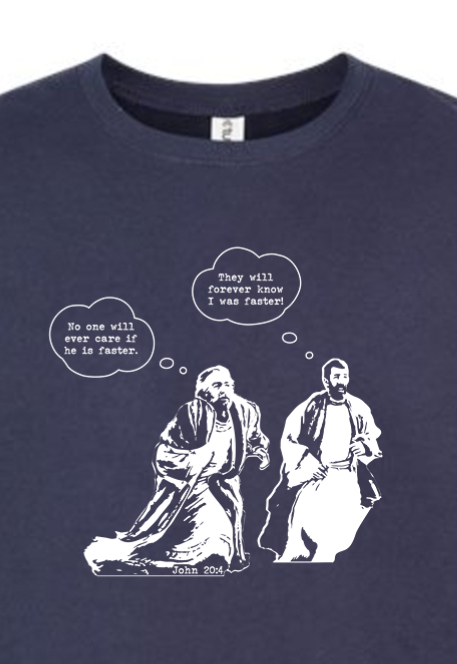 John Runs John 20:4 - Crewneck Sweatshirt