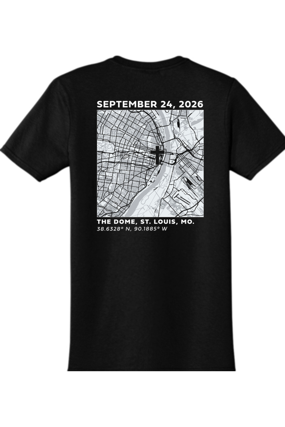 Beatification of Fulton Sheen Map Adult T-Shirt